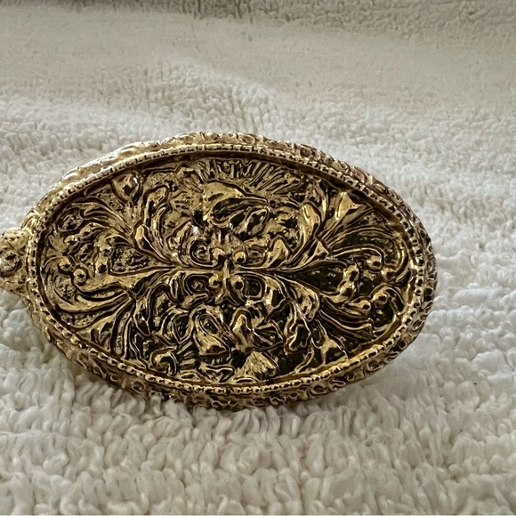 Vintage Gold Tone NYC -USA Product lipstick holder and mirror. - Picture 3 of 7